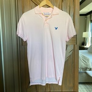 Light Pink AEO Polo